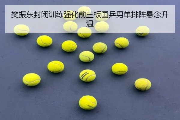 樊振东封闭训练强化前三板国乒男单排阵悬念升温
